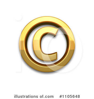 Royalty-Free (RF) Gold Design Element Clipart Illustration by Leo Blanchette - Stock Sample #1105648