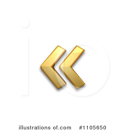 Royalty-Free (RF) Gold Design Element Clipart Illustration by Leo Blanchette - Stock Sample #1105650