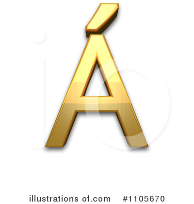 Royalty-Free (RF) Gold Design Element Clipart Illustration by Leo Blanchette - Stock Sample #1105670