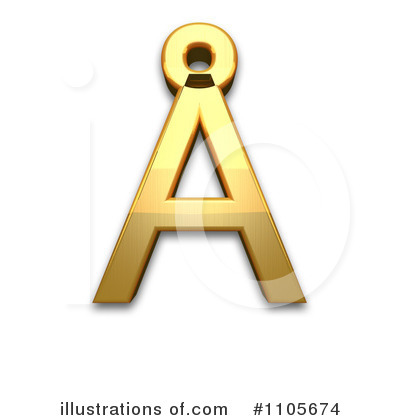 Royalty-Free (RF) Gold Design Element Clipart Illustration by Leo Blanchette - Stock Sample #1105674
