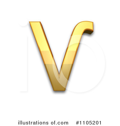 Royalty-Free (RF) Gold Design Elements Clipart Illustration by Leo Blanchette - Stock Sample #1105201