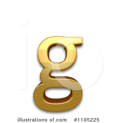 Royalty-Free (RF) Gold Design Elements Clipart Illustration by Leo Blanchette - Stock Sample #1105225
