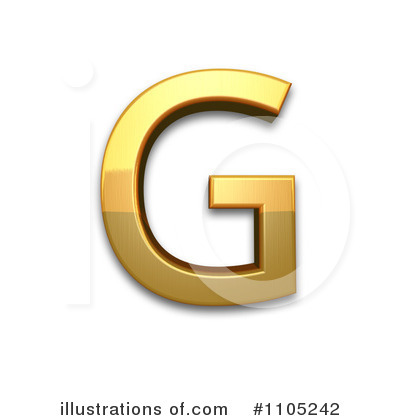 Royalty-Free (RF) Gold Design Elements Clipart Illustration by Leo Blanchette - Stock Sample #1105242