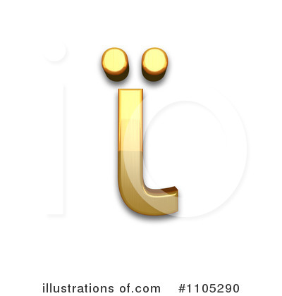 Royalty-Free (RF) Gold Design Elements Clipart Illustration by Leo Blanchette - Stock Sample #1105290