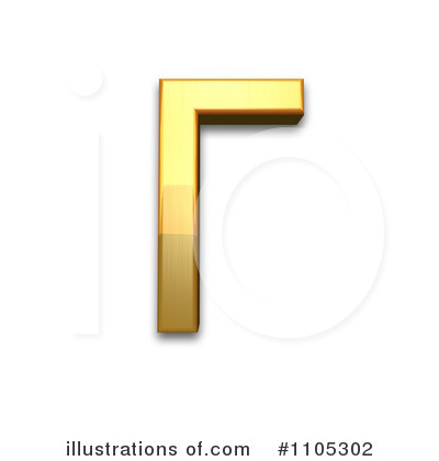 Royalty-Free (RF) Gold Design Elements Clipart Illustration by Leo Blanchette - Stock Sample #1105302