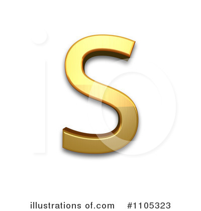 Royalty-Free (RF) Gold Design Elements Clipart Illustration by Leo Blanchette - Stock Sample #1105323