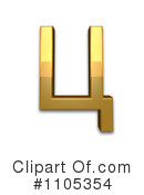 Gold Design Elements Clipart #1105354 by Leo Blanchette