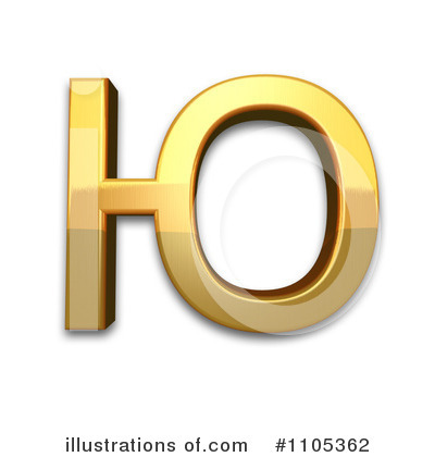 Royalty-Free (RF) Gold Design Elements Clipart Illustration by Leo Blanchette - Stock Sample #1105362