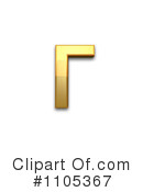 Gold Design Elements Clipart #1105367 by Leo Blanchette