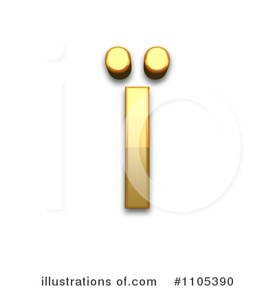Royalty-Free (RF) Gold Design Elements Clipart Illustration by Leo Blanchette - Stock Sample #1105390
