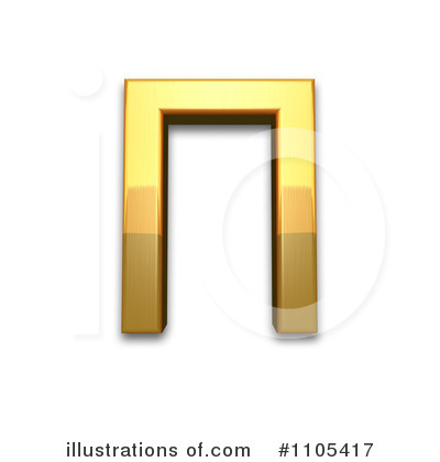 Royalty-Free (RF) Gold Design Elements Clipart Illustration by Leo Blanchette - Stock Sample #1105417