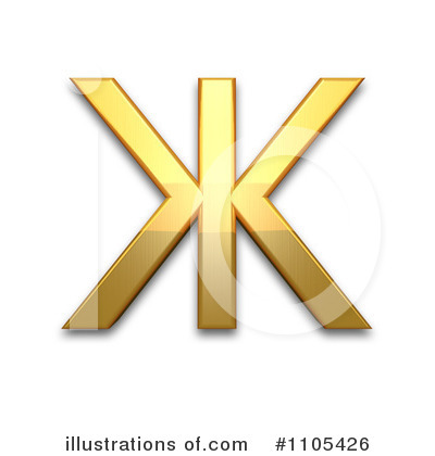 Royalty-Free (RF) Gold Design Elements Clipart Illustration by Leo Blanchette - Stock Sample #1105426