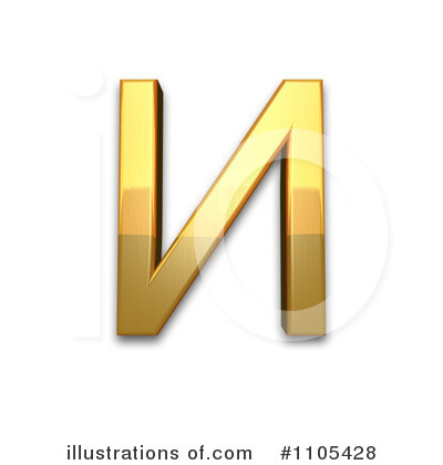 Royalty-Free (RF) Gold Design Elements Clipart Illustration by Leo Blanchette - Stock Sample #1105428