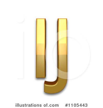 Royalty-Free (RF) Gold Design Elements Clipart Illustration by Leo Blanchette - Stock Sample #1105443