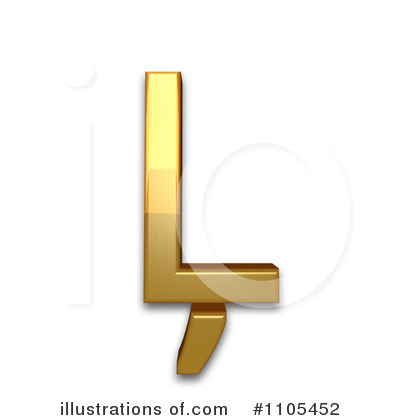 Royalty-Free (RF) Gold Design Elements Clipart Illustration by Leo Blanchette - Stock Sample #1105452