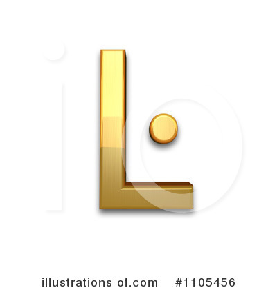 Royalty-Free (RF) Gold Design Elements Clipart Illustration by Leo Blanchette - Stock Sample #1105456