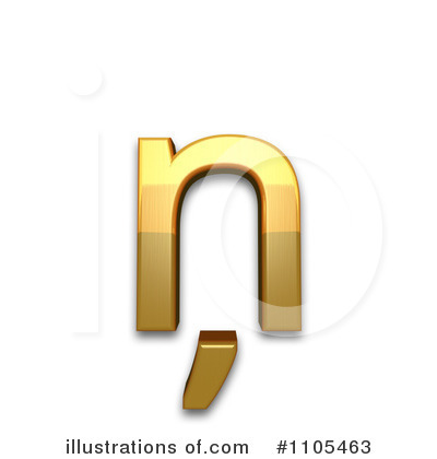 Royalty-Free (RF) Gold Design Elements Clipart Illustration by Leo Blanchette - Stock Sample #1105463