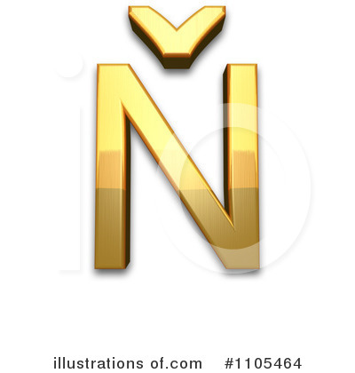 Royalty-Free (RF) Gold Design Elements Clipart Illustration by Leo Blanchette - Stock Sample #1105464