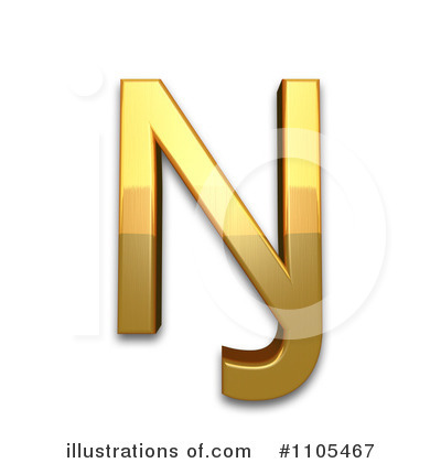 Royalty-Free (RF) Gold Design Elements Clipart Illustration by Leo Blanchette - Stock Sample #1105467