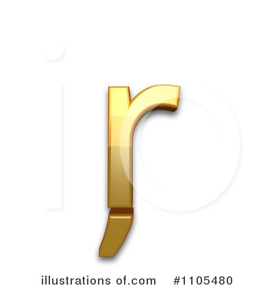 Royalty-Free (RF) Gold Design Elements Clipart Illustration by Leo Blanchette - Stock Sample #1105480