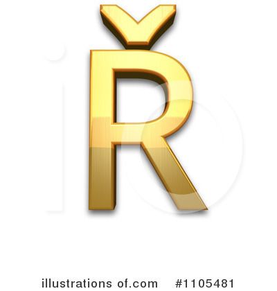 Royalty-Free (RF) Gold Design Elements Clipart Illustration by Leo Blanchette - Stock Sample #1105481