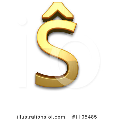 Royalty-Free (RF) Gold Design Elements Clipart Illustration by Leo Blanchette - Stock Sample #1105485