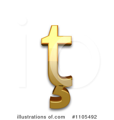 Royalty-Free (RF) Gold Design Elements Clipart Illustration by Leo Blanchette - Stock Sample #1105492