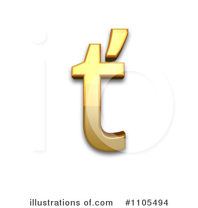 Royalty-Free (RF) Gold Design Elements Clipart Illustration by Leo Blanchette - Stock Sample #1105494