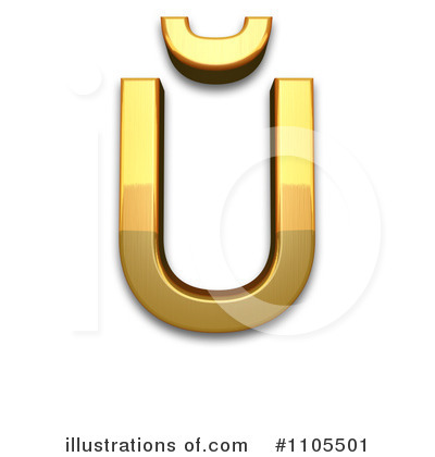 Royalty-Free (RF) Gold Design Elements Clipart Illustration by Leo Blanchette - Stock Sample #1105501