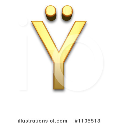Royalty-Free (RF) Gold Design Elements Clipart Illustration by Leo Blanchette - Stock Sample #1105513