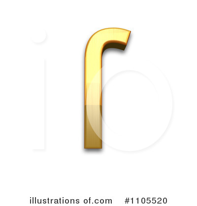 Royalty-Free (RF) Gold Design Elements Clipart Illustration by Leo Blanchette - Stock Sample #1105520