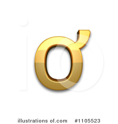 Royalty-Free (RF) Gold Design Elements Clipart Illustration by Leo Blanchette - Stock Sample #1105523