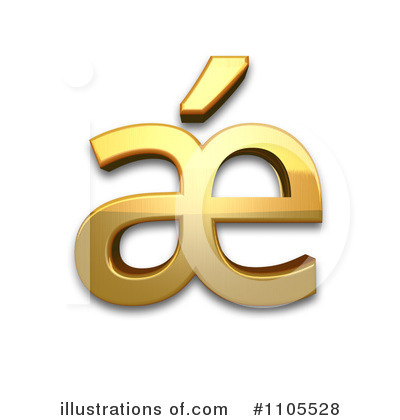 Royalty-Free (RF) Gold Design Elements Clipart Illustration by Leo Blanchette - Stock Sample #1105528