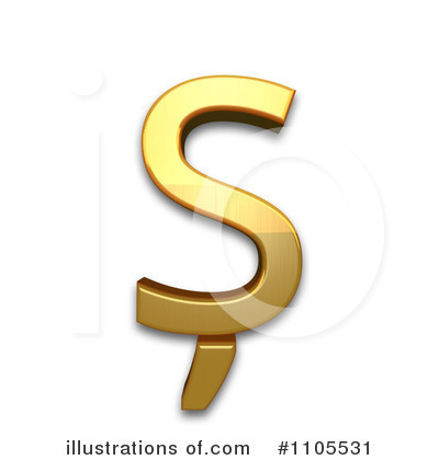 Royalty-Free (RF) Gold Design Elements Clipart Illustration by Leo Blanchette - Stock Sample #1105531