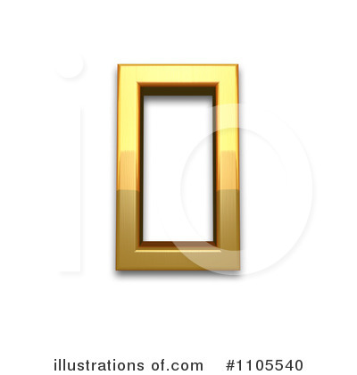 Royalty-Free (RF) Gold Design Elements Clipart Illustration by Leo Blanchette - Stock Sample #1105540