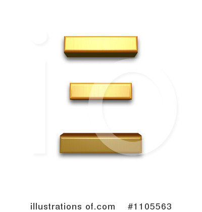 Royalty-Free (RF) Gold Design Elements Clipart Illustration by Leo Blanchette - Stock Sample #1105563