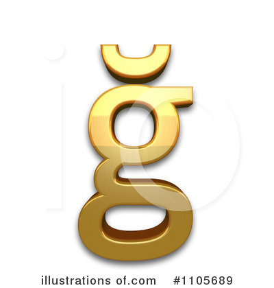 Royalty-Free (RF) Gold Design Elements Clipart Illustration by Leo Blanchette - Stock Sample #1105689