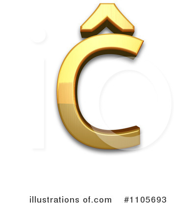 Royalty-Free (RF) Gold Design Elements Clipart Illustration by Leo Blanchette - Stock Sample #1105693