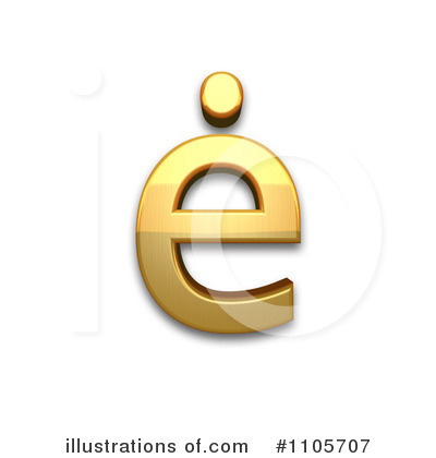 Royalty-Free (RF) Gold Design Elements Clipart Illustration by Leo Blanchette - Stock Sample #1105707