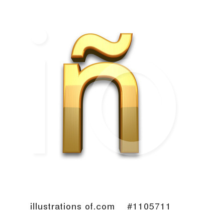 Royalty-Free (RF) Gold Design Elements Clipart Illustration by Leo Blanchette - Stock Sample #1105711