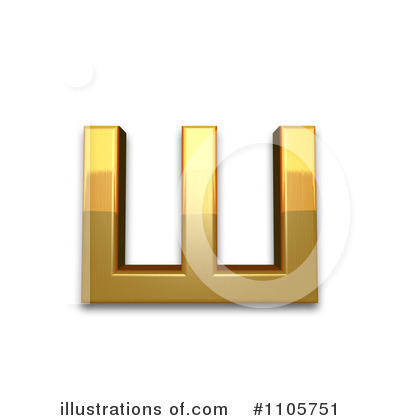 Royalty-Free (RF) Gold Design Elements Clipart Illustration by Leo Blanchette - Stock Sample #1105751