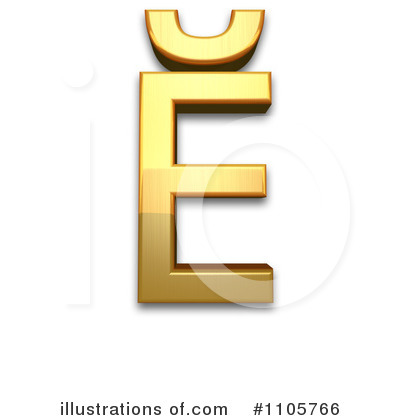 Royalty-Free (RF) Gold Design Elements Clipart Illustration by Leo Blanchette - Stock Sample #1105766