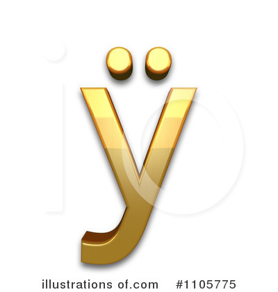 Royalty-Free (RF) Gold Design Elements Clipart Illustration by Leo Blanchette - Stock Sample #1105775