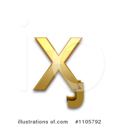 Royalty-Free (RF) Gold Design Elements Clipart Illustration by Leo Blanchette - Stock Sample #1105792