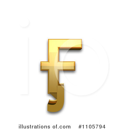 Royalty-Free (RF) Gold Design Elements Clipart Illustration by Leo Blanchette - Stock Sample #1105794