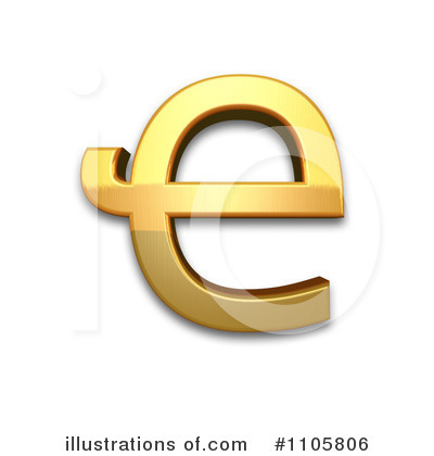 Royalty-Free (RF) Gold Design Elements Clipart Illustration by Leo Blanchette - Stock Sample #1105806