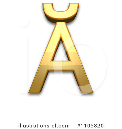 Royalty-Free (RF) Gold Design Elements Clipart Illustration by Leo Blanchette - Stock Sample #1105820