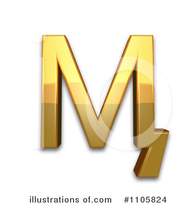 Royalty-Free (RF) Gold Design Elements Clipart Illustration by Leo Blanchette - Stock Sample #1105824