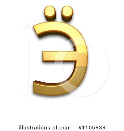 Royalty-Free (RF) Gold Design Elements Clipart Illustration by Leo Blanchette - Stock Sample #1105838