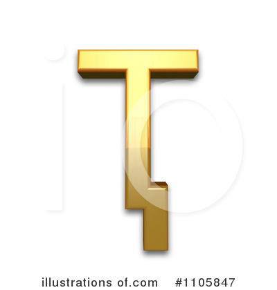 Royalty-Free (RF) Gold Design Elements Clipart Illustration by Leo Blanchette - Stock Sample #1105847